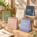 Minimal Coil Desktop Desk Calendar