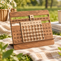 Wooden Year-Round Perpetual Calendar