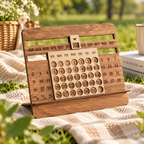 Wooden Year-Round Perpetual Calendar